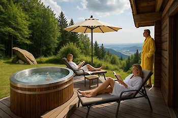 Wellness Chalet im Bayerischen Wald